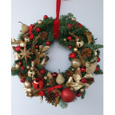 Door wreath christmas 